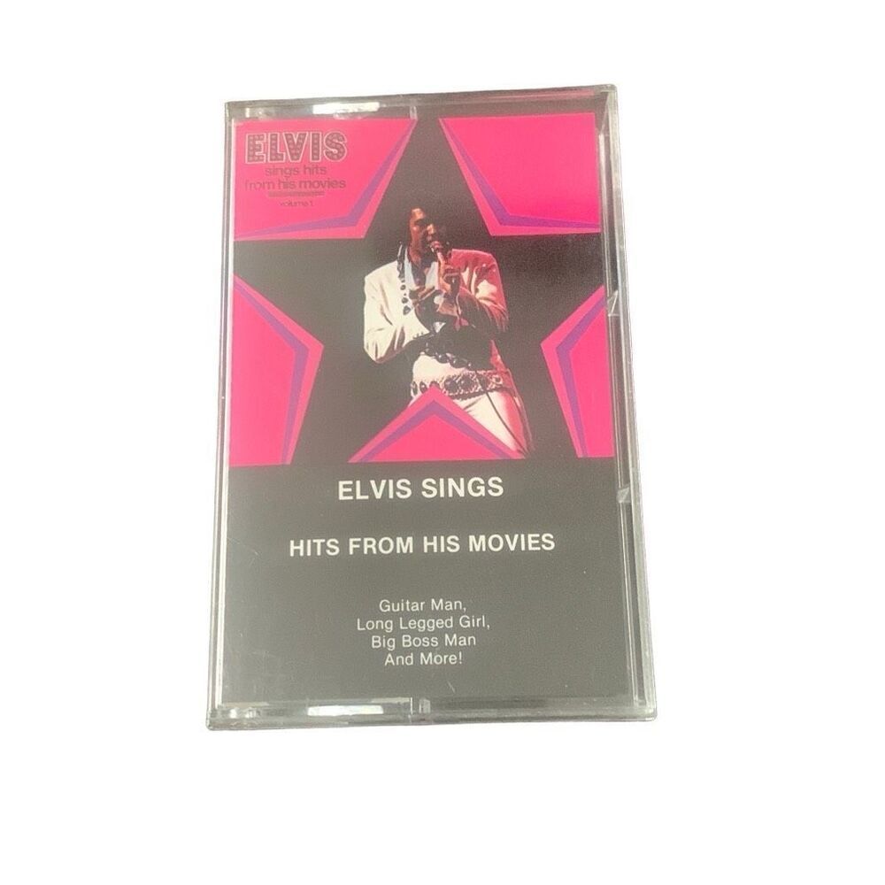 Pre Owned Music Cassette Elvis Presley Hits From His Movies